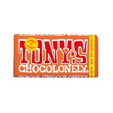 Tony´s Choklad Milk Chocolate Caramel Seasalt 180 g