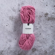 Lovikka Ullgarn 100 g Baby Pink (7391) Järbo