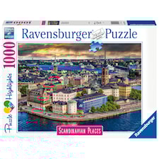 Scandinavian Stockholm, Sweden Pussel 1000 bitar Ravensburger