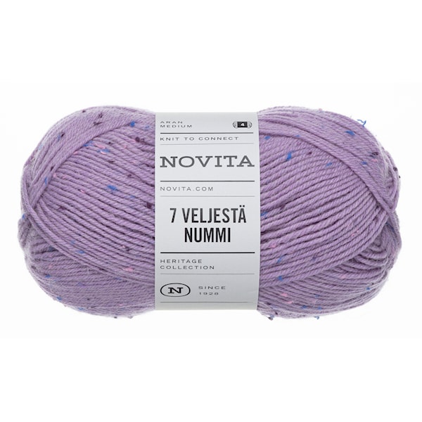 7 Brødre Nummi Garn Ullmiks 100 g frihet 951 Novita