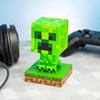 Minecraft Creeper 3D Lampa