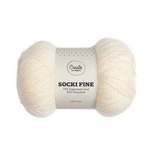 Socki Fine 100 g Off White A043 Adlibris