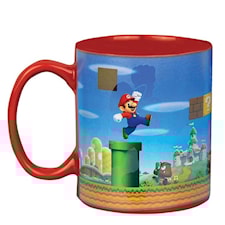 Super Mario Värmekänslig Mugg