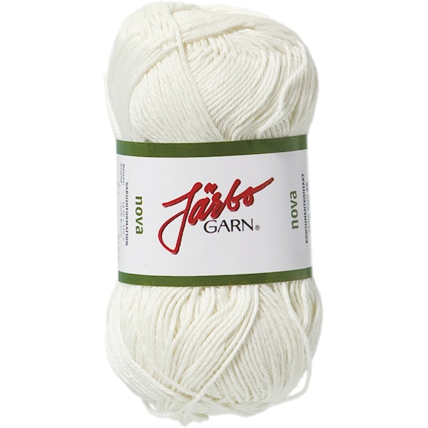 Nova 50g Bomullsgarn Natur (48002)