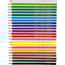 Osiris fargeblyanter, L: 18 cm, mine: 3 mm, ass. Farger, 24stk.