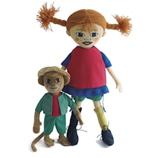 Pippi och herr Nilsson dockor