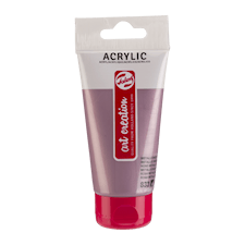 Akrylfärg 75 ml Metallic Rose Talens Art Creation