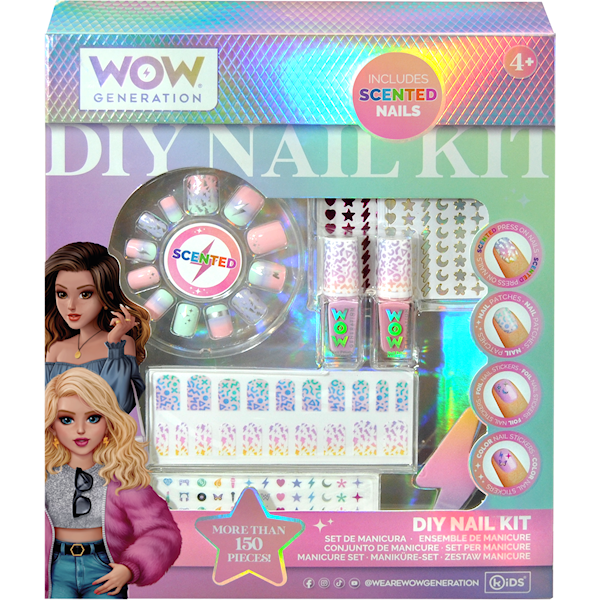 WOW® Generation, DIY Nagelset Med Doftande Naglar