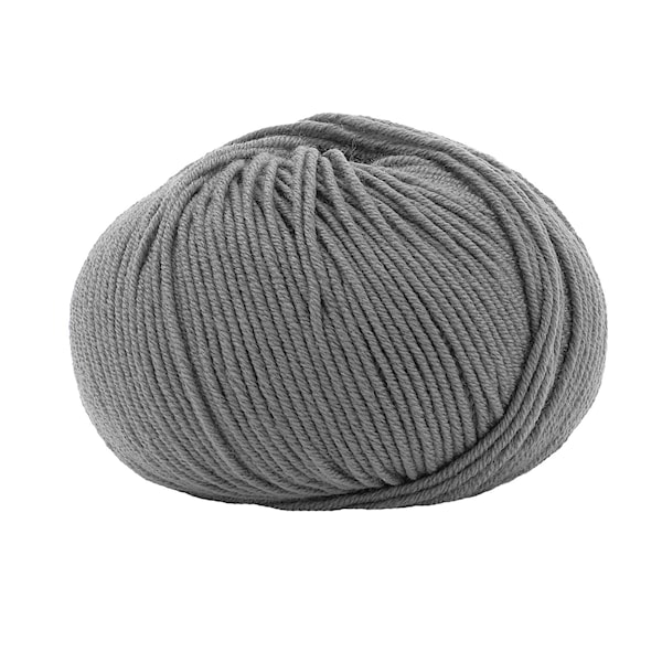Super Soft Merino 50 g Grigio Medio/Gr 20742 Lana Gatto