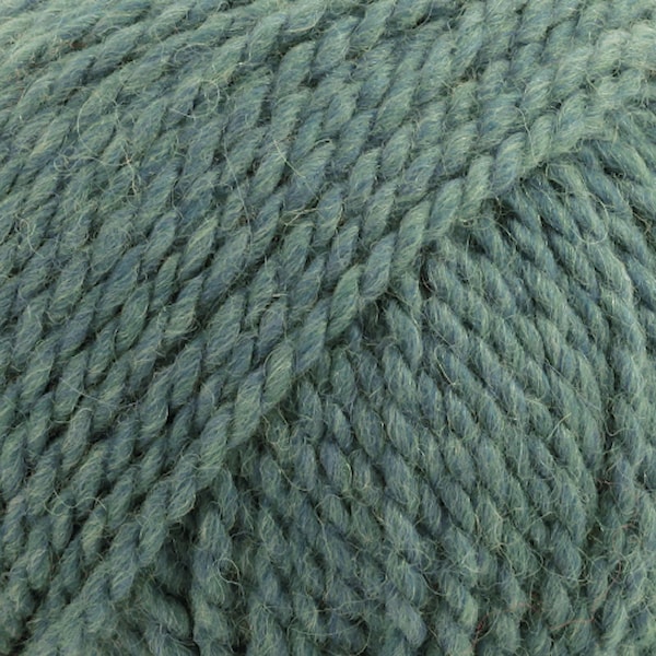 Drops, Andes Mix, Garn, Ullmiks, 100 g, Sjøgrønn 7130