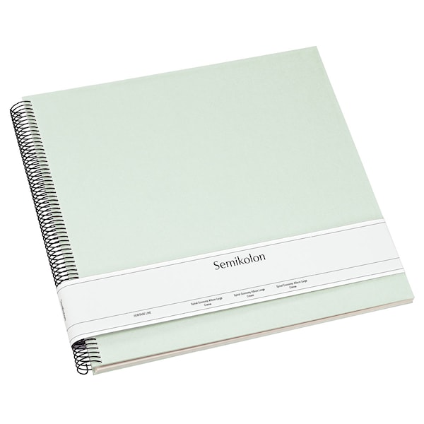 Album Spiral Cream Moss L