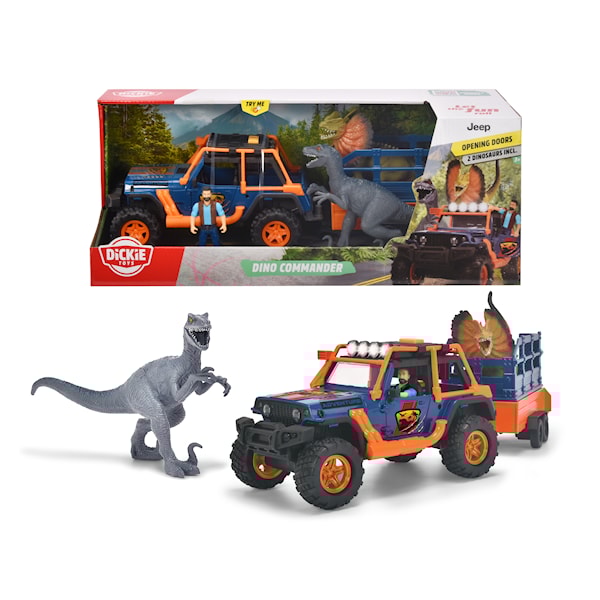 Dickie Toys  Kommandør Dino Lekesett -  Øvrig
