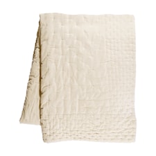 Linum Paolo Överkast Bomull/Polyester 270 x 260 cm Creamy Beige