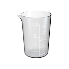Målebeger, 0,5 L, Transparent, GastroMax
