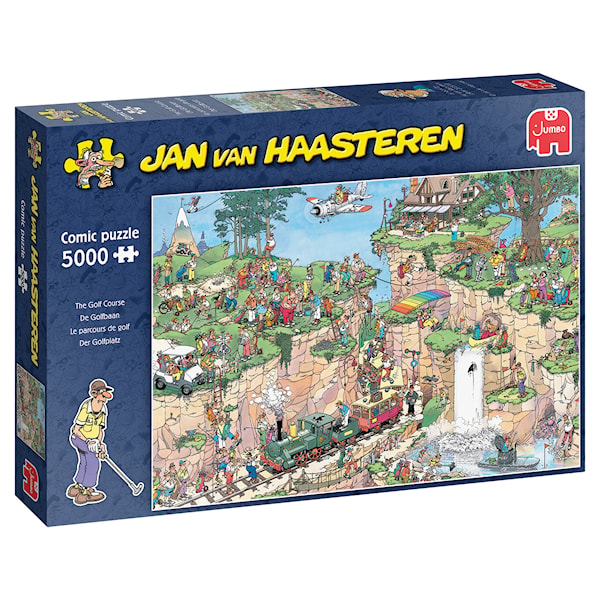 Jan van Haasteren The Golf course Pussel 5000 bitar