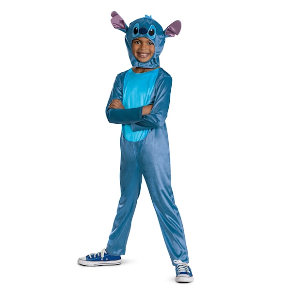 Disguise Disney Lilo&Stitch Carnival Costume Stitch Costume Fancy Dress 127-136 cm (7-8 år) Kigurumi