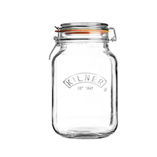 Kilner Säilöntäpurkki Patenttikannella Nelikulmainen 1.5 L Lasi