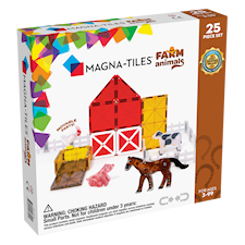 Magna-Tiles Gårdsdyr, 25 deler