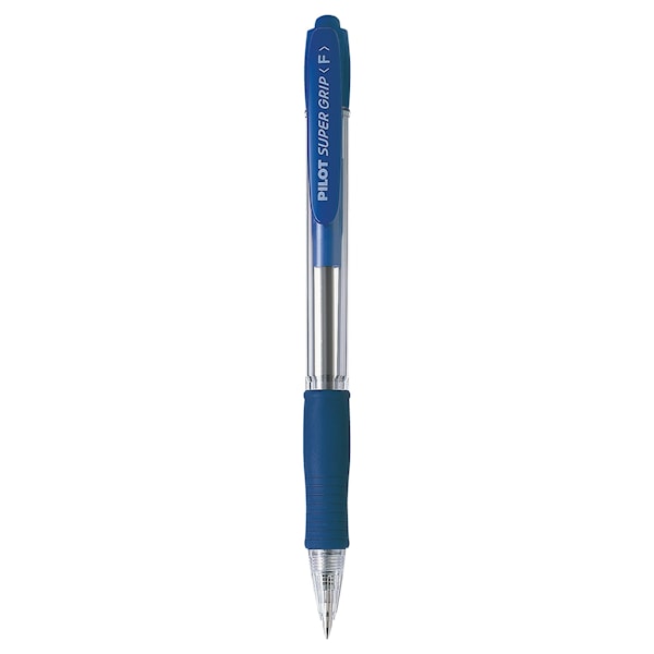 Kulepenn Pilot Supergrip F blå