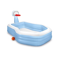 Familjepool med Bollkorg, 682L, Intex