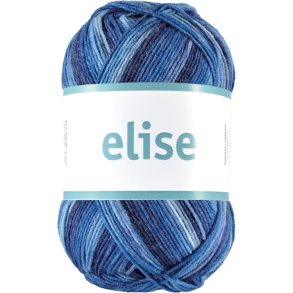 Elise 100g Denim Print