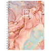Kalender 2026 A6 Pastel Marble Almanacksförlaget