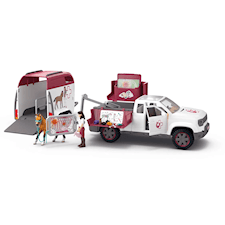 Horse Club Mobil Veterinär med Släp Schleich