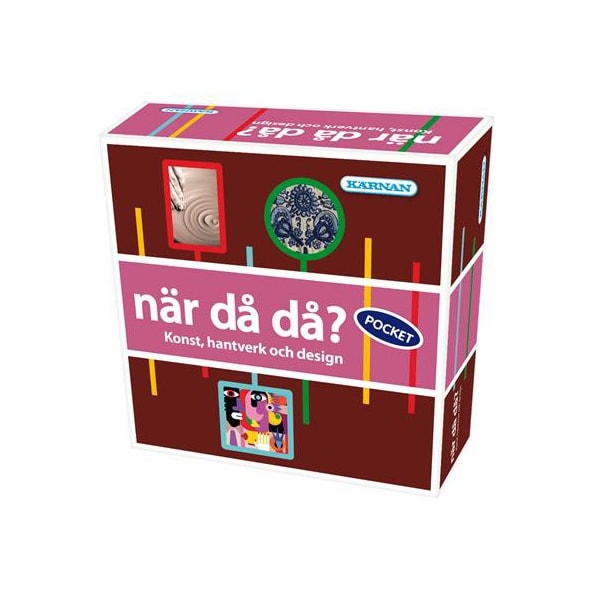 När då då? Konst, hantverk & design, Spel pocketversion