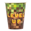 Pappersmuggar Pixel Level Up 8-p