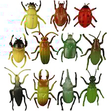 Dekorationer Insekter i olika design 5 cm 50-pack