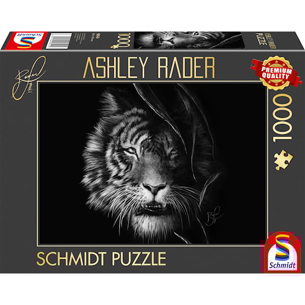 Puslespill Wilderness Tiger The epitome of freedom 1000 brikker, Schmidt