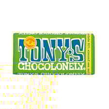 Tony´s Choklad Dark Chocolate Almond & Seasalt 180 g