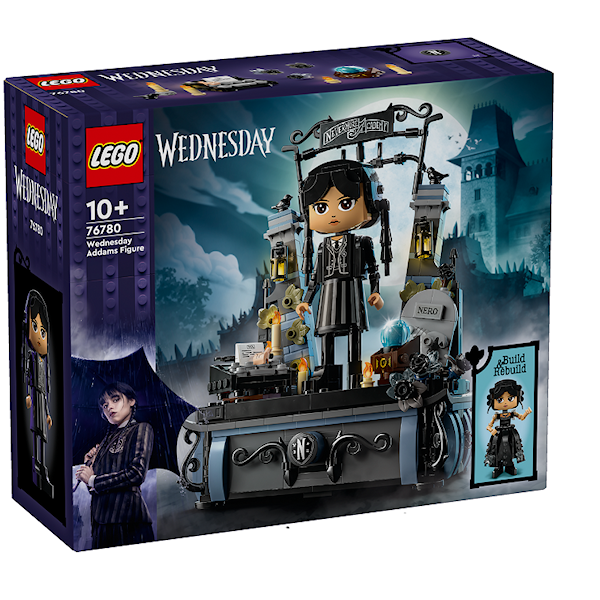 LEGO Wednesday 76780 Figur av Wednesday Addams -  Byggesett - Plast
