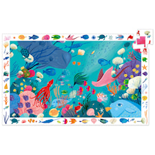 Pussel 54 Bitar med Undervattensmotiv, Djeco