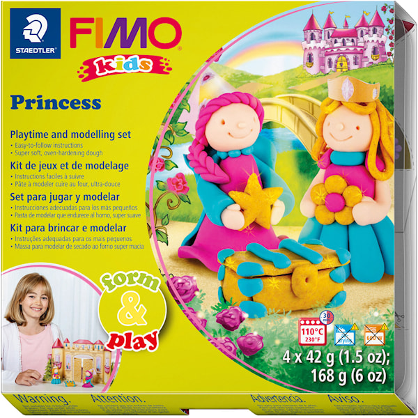 FIMO Kids Modellering Prinsesse, Staedtler