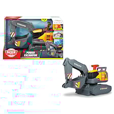 Dickie Toys Volvo Power Gravemaskin, 30 cm