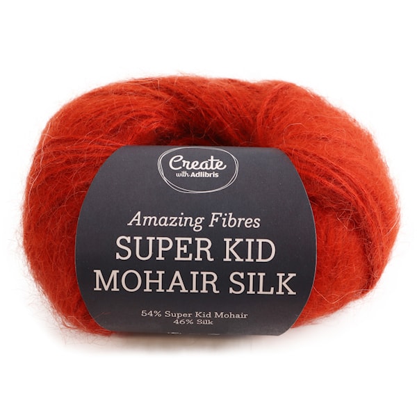 Adlibris Super Kid Mohair Silk 25g Chili Red A552