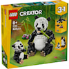 Vilda djur: pandafamilj LEGO® Creator (31165)