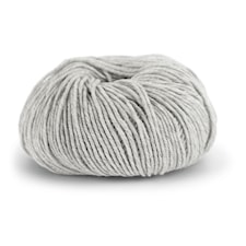 Knit At Home Superfine Merino Wool Lanka Villalangat 50 g vaalea harmaa meleerattu 304