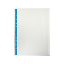Plastlomme STAPLES A4 preget 0,08 mm (100)