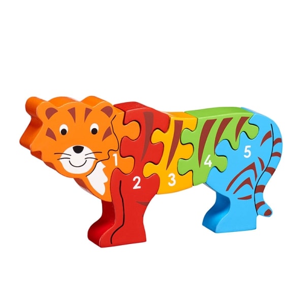 Pusseldjur Tiger 1-5