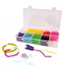 Loom bands sortert 2700pcs Playbox