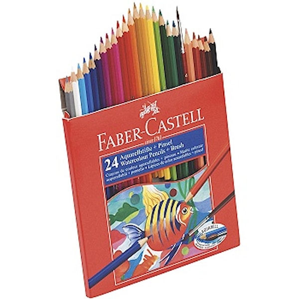 Akvarellpennor Faber- Castell 24 Färger