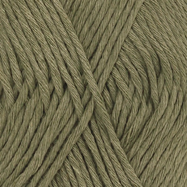 Drops Cotton Light Uni Colour Garn Bomullmix 50g Khaki 12