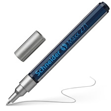 Schneider Maxx 271 Paintmarker Silver 1-2 mm pyöreä kärki