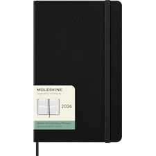 Kalender 2026 Classic Hard 12M Weekly Vertical Large Svart Moleskine