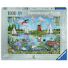 Life along the Broads Puslespill 1000 Brikker Ravensburger