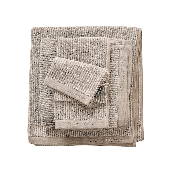 Marc O'Polo Timeless Tone Stripe Handduk 100% Bomull 50x100 cm Marc O'Polo Timeless Tone Stripe Handduk 100% Bomull 50x100 cm