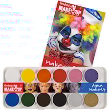 Aqua make-up palett m 12 st