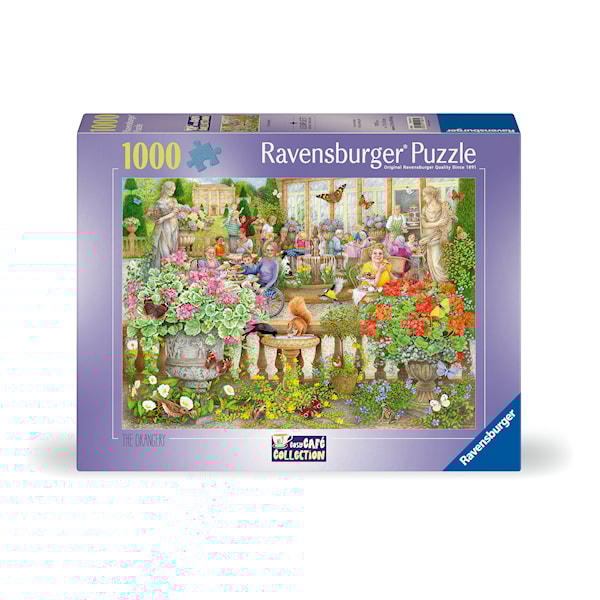 Puslespill 1000 Cosy Cafe Ravensburger